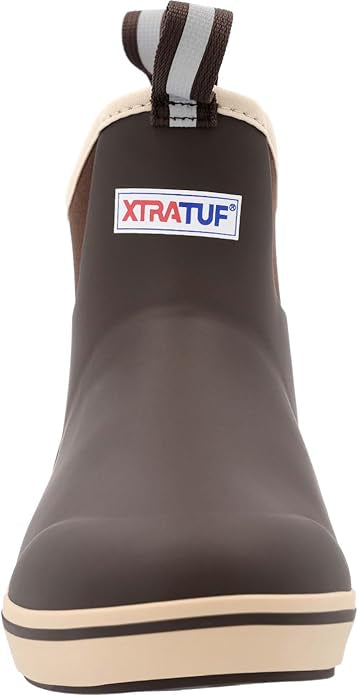 XTRATUF Men’s Chocolate Tan Ankle Deck Boot